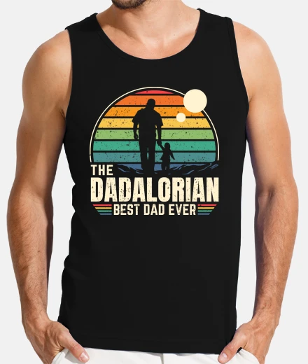 Tee-shirt Cadeau meilleur papa - The Dadalorian 3