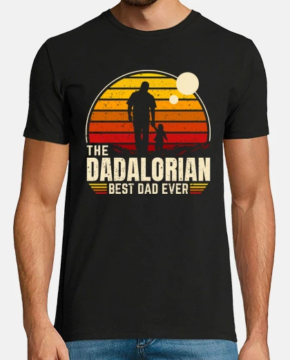 Tee-shirt Cadeau meilleur papa - The Dadalorian V