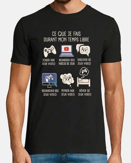 Tee-shirt Cadeau Pour Gamer Cadeaux Geek Gaming