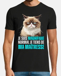 Cadeau Humour proprietaire chat femme