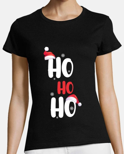 Tee-shirt cadeaux de noël drôles ho ho ho