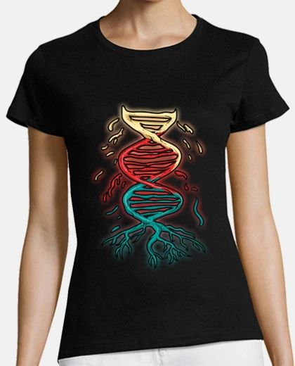 Playera Cadena de ADN Secuencia Células Ciencia Biología Científica Profesora DNA