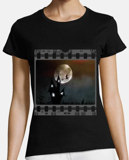 Tee-shirt cadre opératoire paysage de sorcière