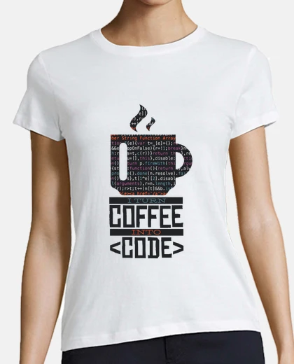 Playera café desarrollador