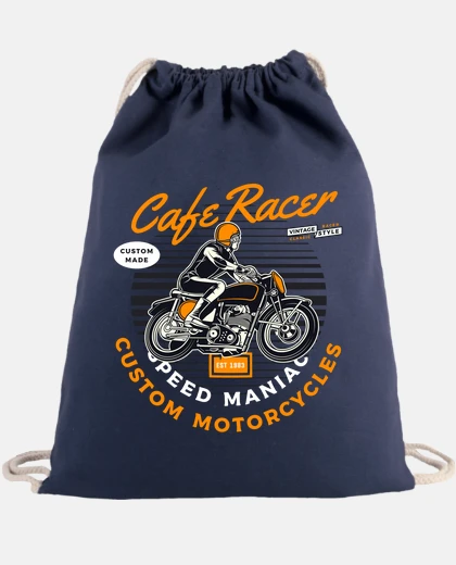 Bolsa cafe racer - motocicleta antigua