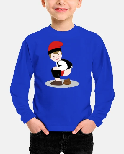 Children's caganer, samarreta nens i nenes