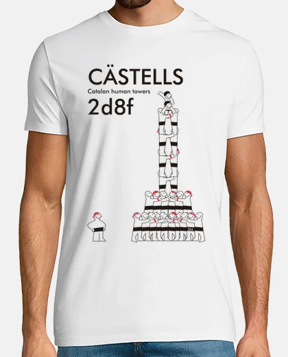 Tee-shirt çais de castells