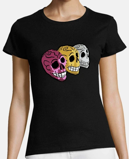 Tee-shirt calacas en carton