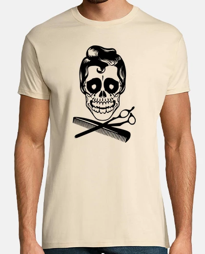 Camiseta Calavera - Barbershop