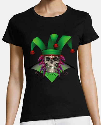 Camiseta Calavera Arlequin / Catrina / Craneo