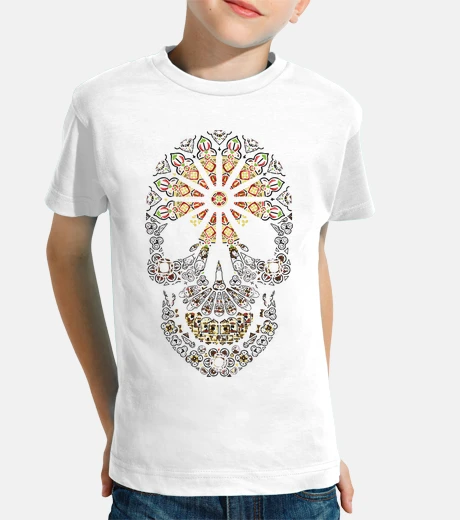 Ropa Calavera Catrina Vidriera Negro