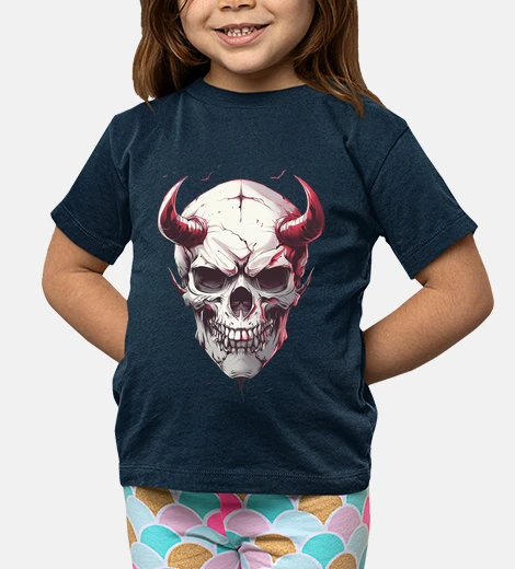 Ropa Calavera con cuernos