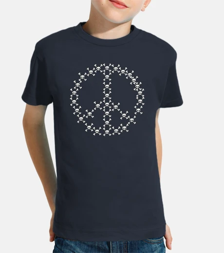 Ropa calavera de paz