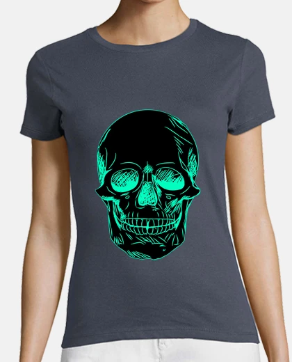 Playera Calavera Dibujo