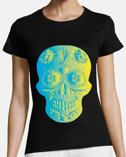 Playera calavera mexicana