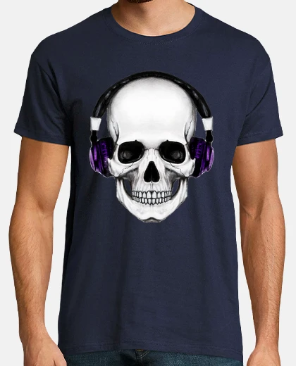 Camiseta Calavera MP3