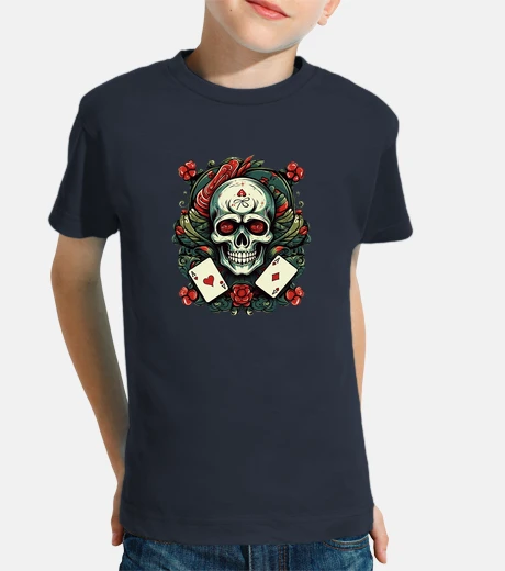 Ropa Calavera Poker Cartas Casino