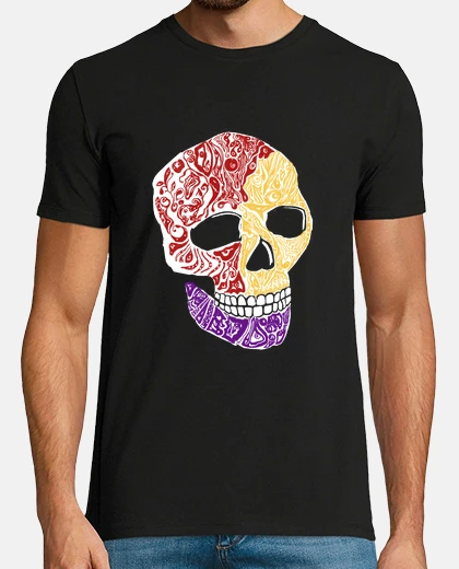 Camiseta Calavera república