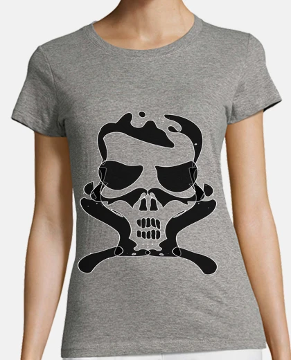 Playera Calavera Rock