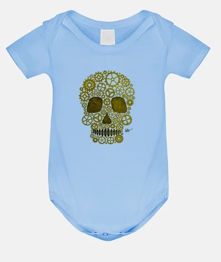 Children's calavera steampunk gold !!!