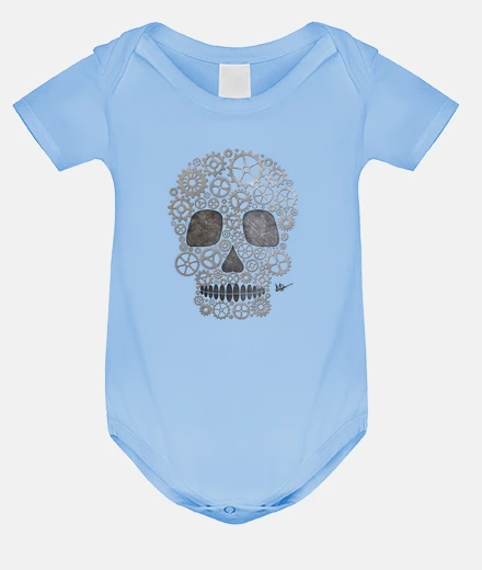 Children's calavera steampunk silver !!!