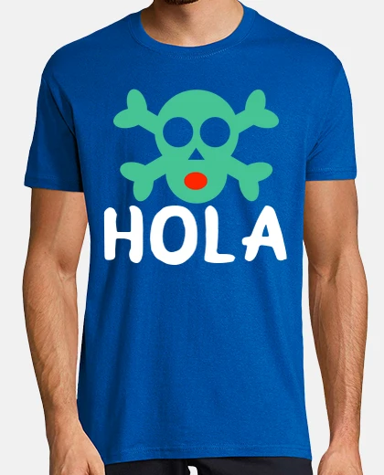 Camiseta Calavera Verde