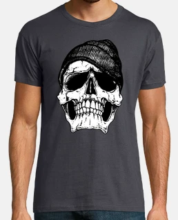calavera con gorro