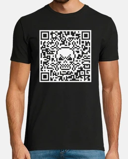 calavera y tibias cruzadas qr pequeño b