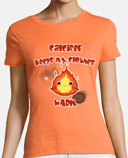 Tee-shirt Calcifer mignon