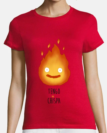 Playera Calcifer tengo chispa