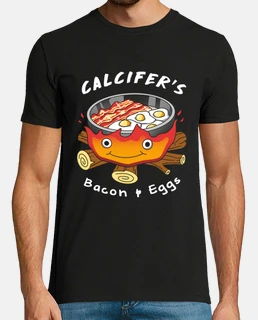 calcifers bacon and eggs shirt mens