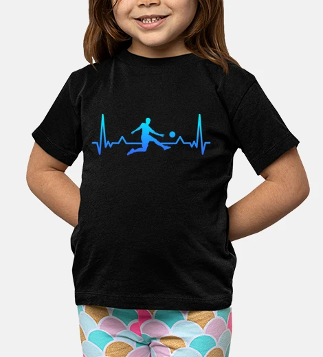 Abbigliamento calcio battito cardiaco linea regalo di