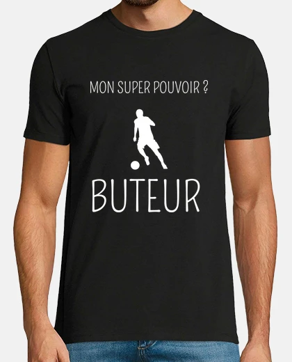 T-shirt calcio il mio super potere umorismo cal