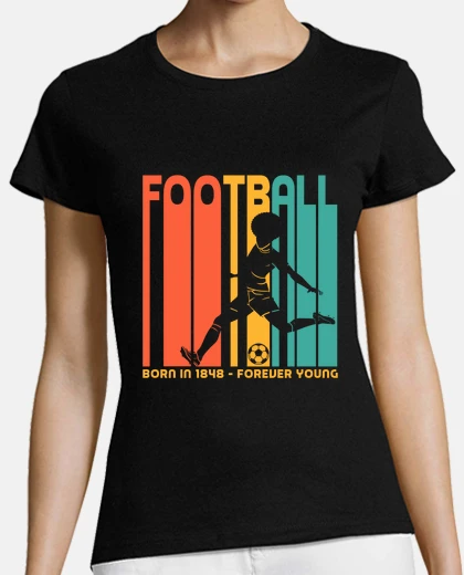 T-shirt calcio nata nel 1848 per gli appassiona