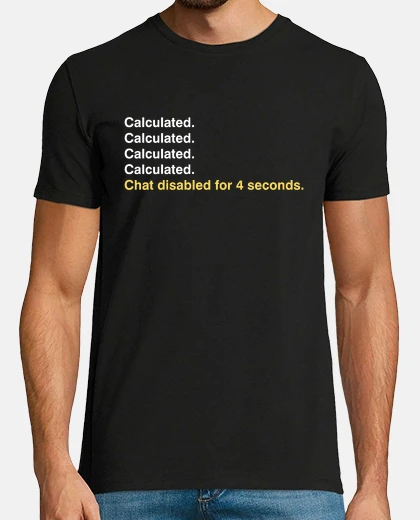Camiseta calculado