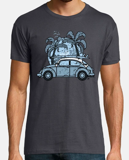 Tee-shirt californie rêve bleu