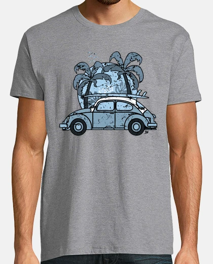 Tee-shirt californie rêve bleu