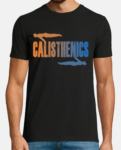 T-shirt calisthenics ginnastica di allenamento 