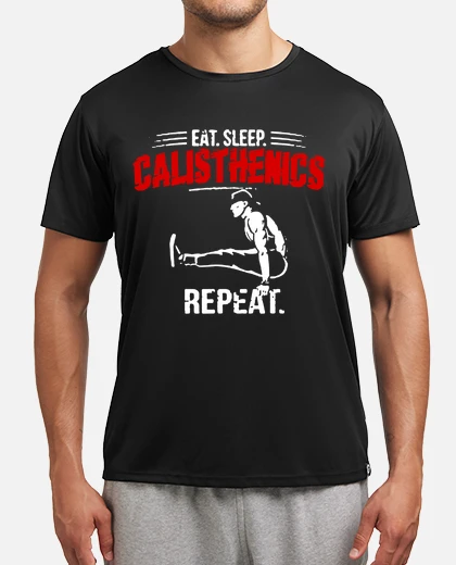 Calisthenics Workout T Shirt - Main Image