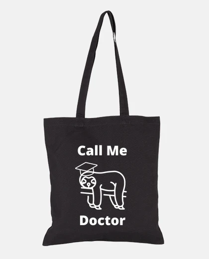 Bag Call Me Doctor  Sloth Dr Greetings