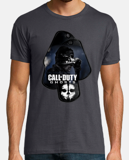 Camiseta Call Of Duty Ghosts (dog tags)