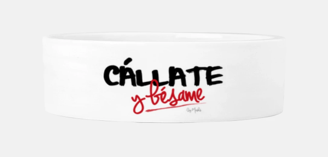 Mascotas Cállate y bésame