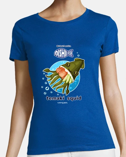 Tee-shirt calmars temaki