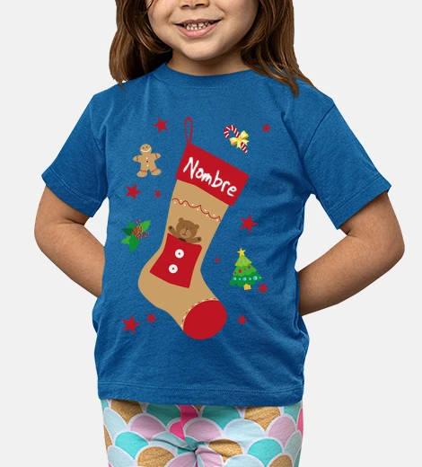 Abbigliamento calza di natale - personalizzare il nome