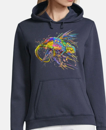 Sudadera Camaleón colorido