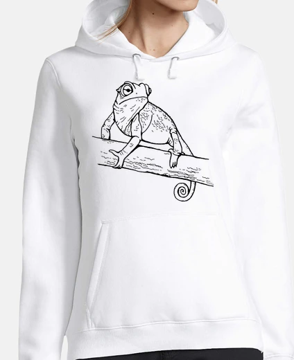 Sudadera Camaleon en negro