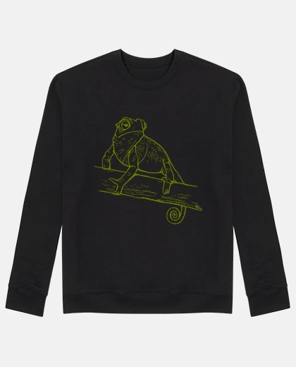 Sudadera Camaleón en verde