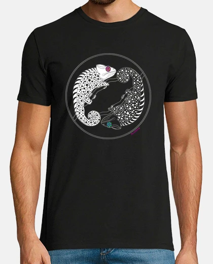 Playera camaleón para oscuro