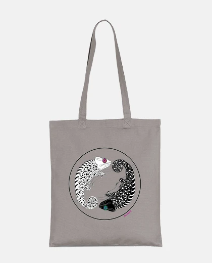 Borsa camaleonteete yin yang