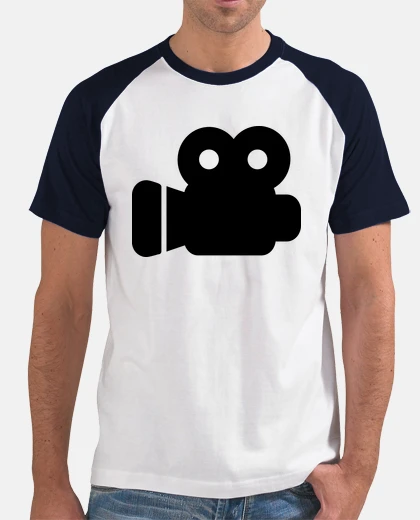 Camiseta cámara de cine